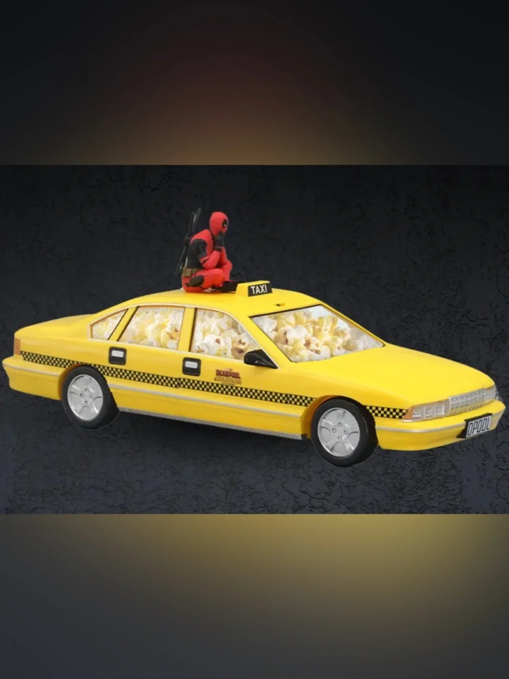 Deadpool and Wolverine Collectible Theater Taxi Popcorn bucket - Picture 8 of 8